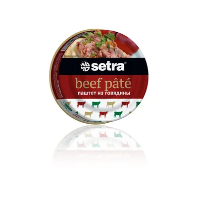 Паштет SETRA говяжий Halal