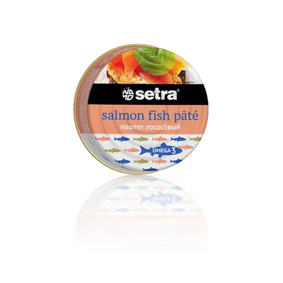 Паштет SETRA лососевый