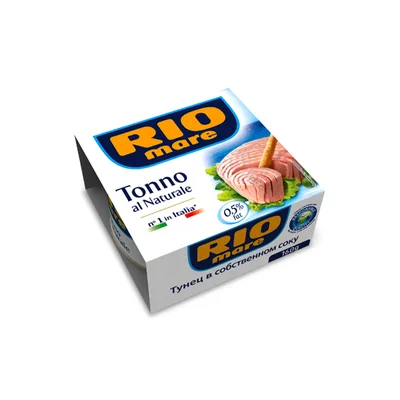 Тунец в собственном соку Rio Mare