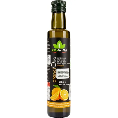 Масло оливковое BioItalia с апельсином