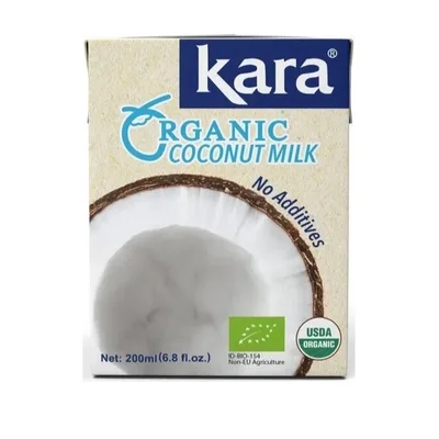 Органическое кокосовое молоко KARA 17%  200 мл ИНДОНЕЗИЯ