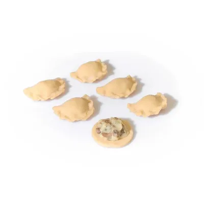 Вареники с картофелем и грибами Молодо зелено