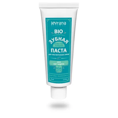 ЛЕВРАНА Зубная паста «Сoco & mint & l-arginine»