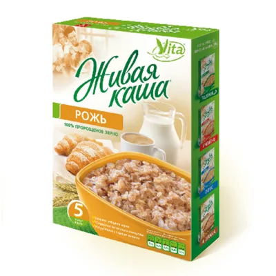 Vita Family РОЖЬ Хлопья цельнозерновые с проростками