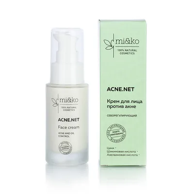 МиКо Себорегулирующий крем для лица против акне "Acne.net"
