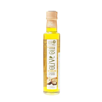 Масло оливковое нерафинированное высшего качества Extra Virgin olive oil с трюфелем CRETAN MILL 0,25