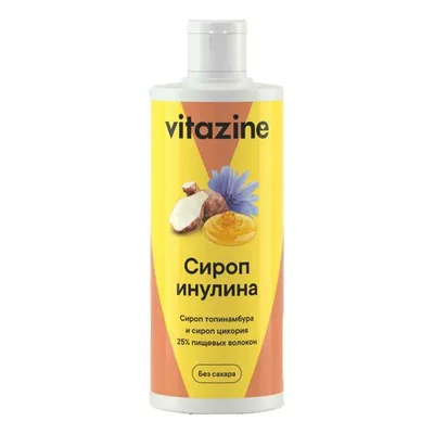 Сироп инулина (топинамбура и цикория) 25%