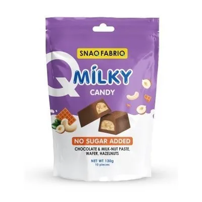 SNAQ FABRIQ Шоколад молочный с шоколадно-ореховой пастой,вафлей и фундуком