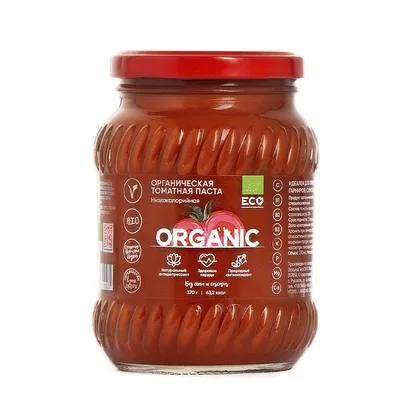 Томатная паста Органическая 450 г Organic Around