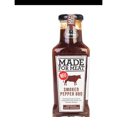 KUHNE Made For Meat Smoked Pepper BBQ Соус томатный барбекю с копченым перцем