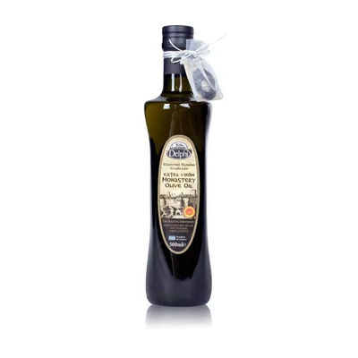 Масло оливковое нерафинированное высшего качества Extra Virgin olive oil Монастырское Delphi