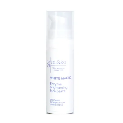 МиКо Энзимная отбеливающая паста для лица WHITE MAGIC / Enzyme brightening face paste WHITE MAGIC 15
