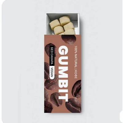 Натуральная жвачка «GUMBIT» со вкусом «Кофе»