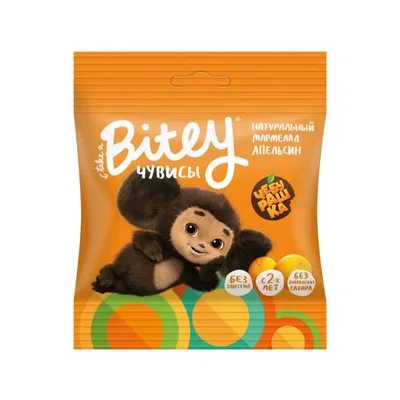 Bite Мармелад Фруктово-ягодный АПЕЛЬСИН