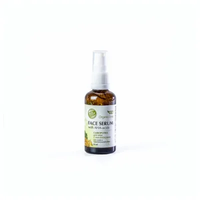 Organic Zone Сыворотка для лица с АНА-кислотами для сухой и чуствительной кожи