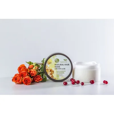 Organic Zone Маска с АНА-кислотами для волос Разглаживающая