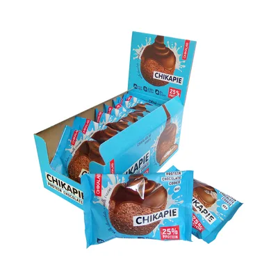 BOMBBAR CHIKALAB Печенье глазир. Шоколадное с начинкой