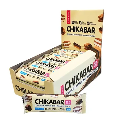 BOMBBAR CHIKALAB Батончик глазир. Тирамису с начинкой