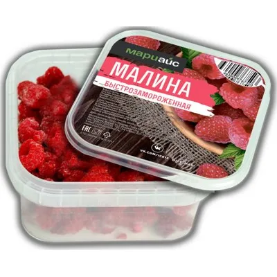 Малина быстрозамороженная