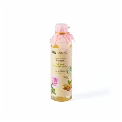 Organic Zone Шампунь для секущихся и ослабленных волос Эффект ламинирования