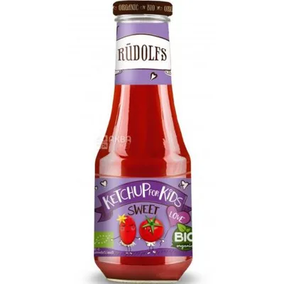 Кетчуп Organic томатный сладкий Rudolfs