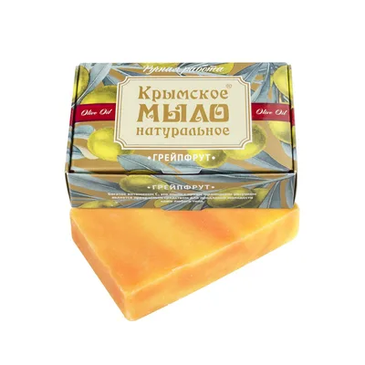 Мыло на оливковом масле "Грейпфрут"