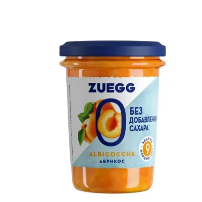 ZUEGG Конфитюр с пониж ккл Абрикос