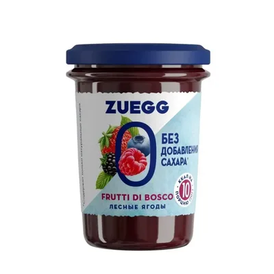 ZUEGG Конфитюр с пониж ккл Лес.ягоды