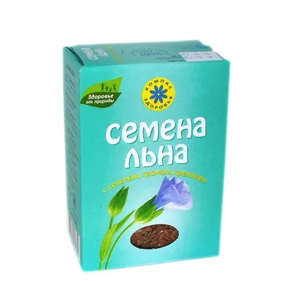 Компас здоровья Семена льна с селеном хромом кремнием