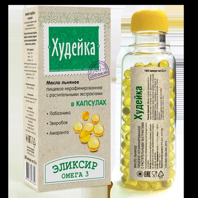 Компас здоровья Эликсир ХУДЕЙКА в капсулах 180 капс. по