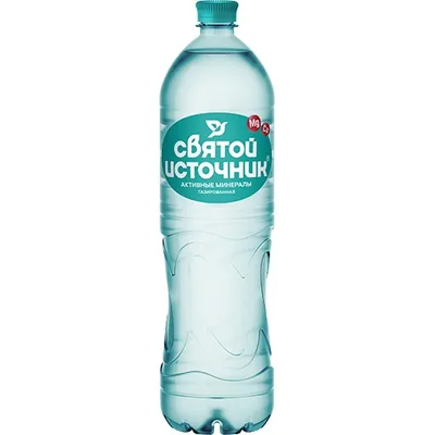 Вода питьевая Святой Источник Активные минералы газ. ПЭТ