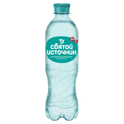 Вода питьевая Святой Источник Активные минералы газ. ПЭТ