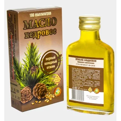 Масло кедровое Золотые злаки Сибири