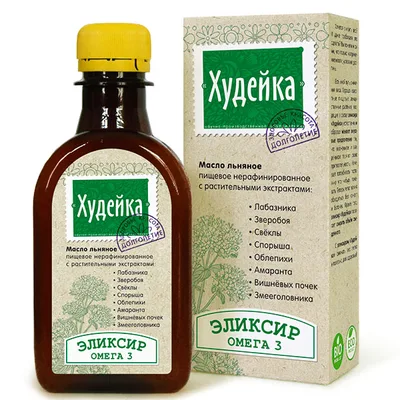Компас здоровья Масло льняное ХУДЕЙКА