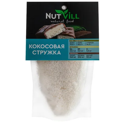 Кокосовая стружка NutVill