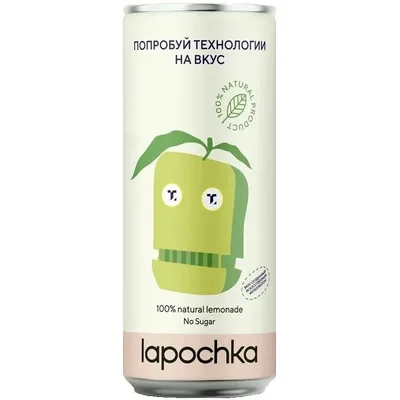 ЛАПОЧКА Напиток безалкогольный"Дыня,клубника,лимон,лемонграсс,лайм"