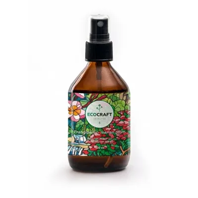 ECOCRAFT Спрей несмываемый термозащитный и антистатический Frangipani and Marian plum