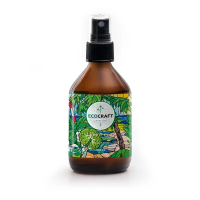 ECOCRAFT Тоник для жирной и проблемной кожи Lime and mint