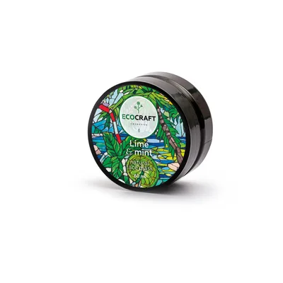 ECOCRAFT Маска ледяная моментальная для лица и зоны декольте моделирующая Lime and mint