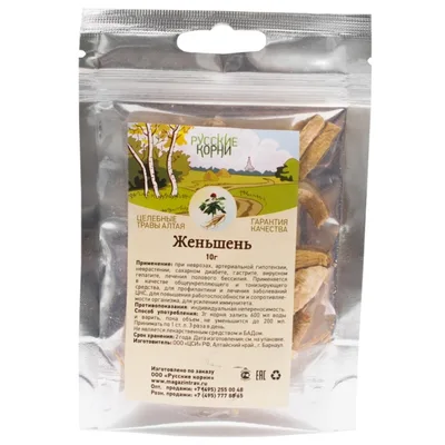 Русские корни Женьшень корень
