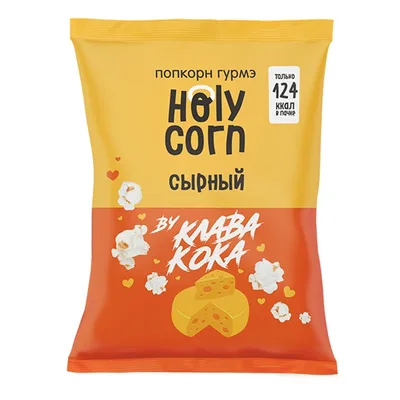 Холи корн. Кукуруза воздушная (попкорн) сыр
