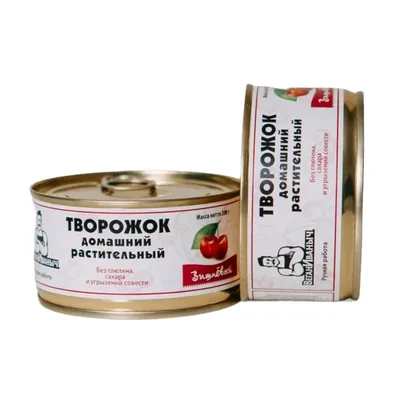 Творожок растительный Вишня