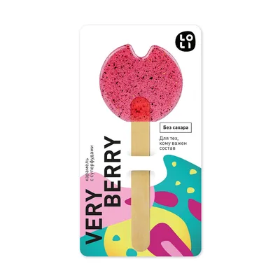 Карамель LO-LI "VERY BERRY" (без сахара)