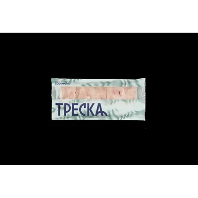Треска филе блок с/м