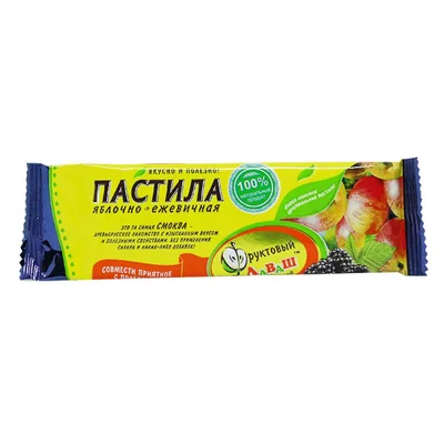 Фруктовая плитка Яблочно-Ежевичная
