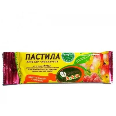 Фруктовая плитка Яблочно-Малиновая