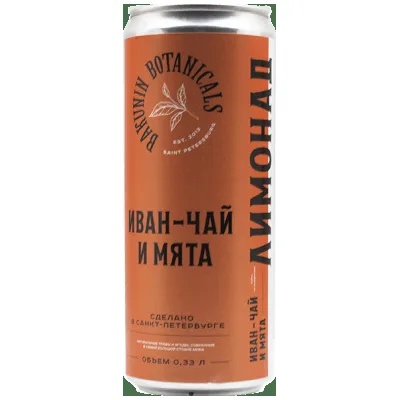 Лимонад BOTANICALS Иван-чай и Мята