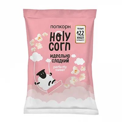 Holy Corn Кукуруза воздушная Попкорн Идеально-сладкий