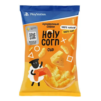 Holy Corn Кукурузные палочки "Сыр"