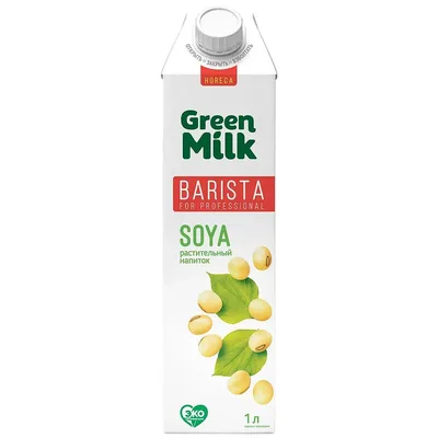 Green Milk Напиток соевый,обогащенный кальцием и витаминами профес.